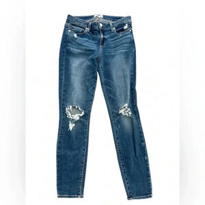 PAIGE Verdugo Ankle Ripped Jeans Distressed Size 29